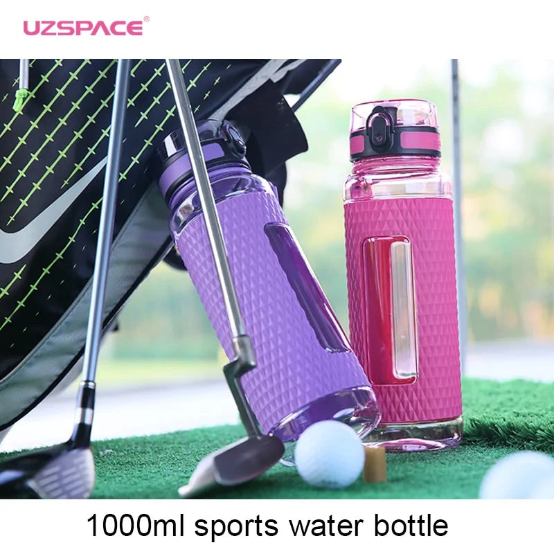 UZSPACE Sports Leak Proof Water Bottles