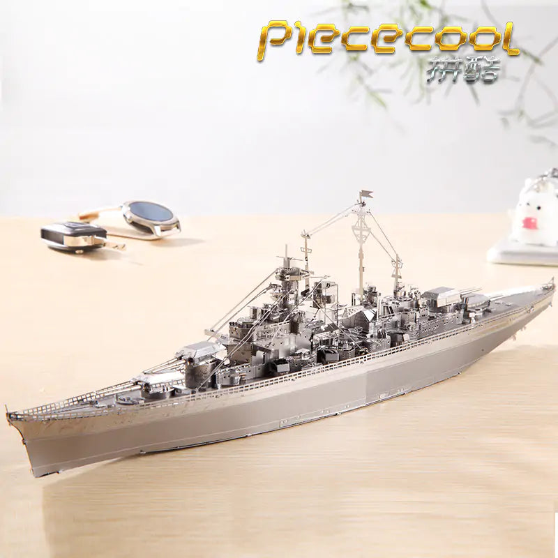 Bismarck Battleship 3D DIY Metal Puzzle Toy