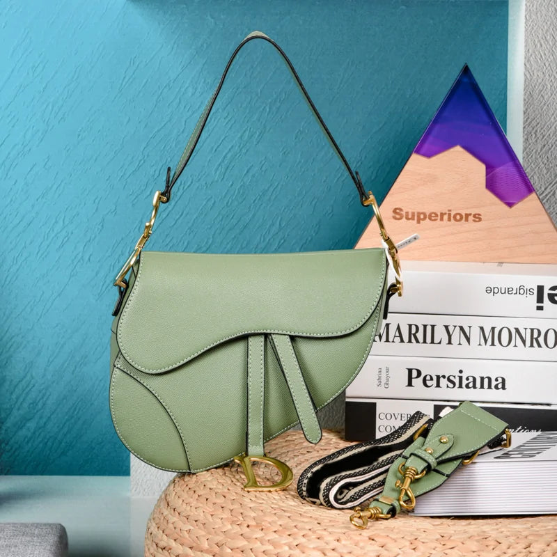 New Designer Luxury Bags Women Genuine Leather Handbags