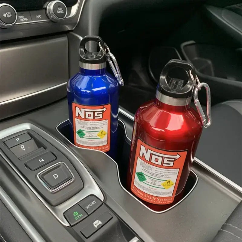 Nitrogen Cylinder Water Bottle