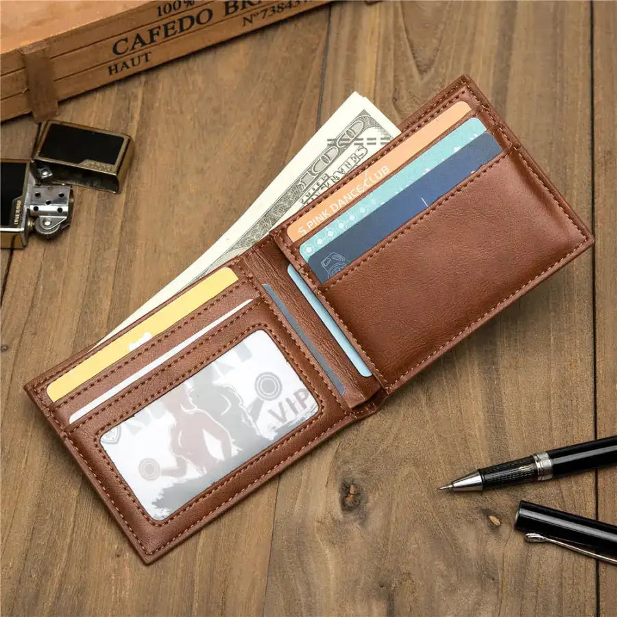 Brasil Gabana Men's Compact Wallet BG117
