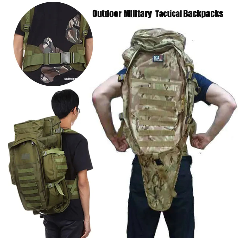 Outdoor Waterproof Military Backpack